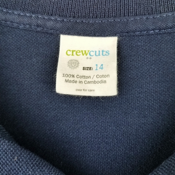 Childs Collared Shirt with Skull Emblem sz. 14 - Picture 4 of 5